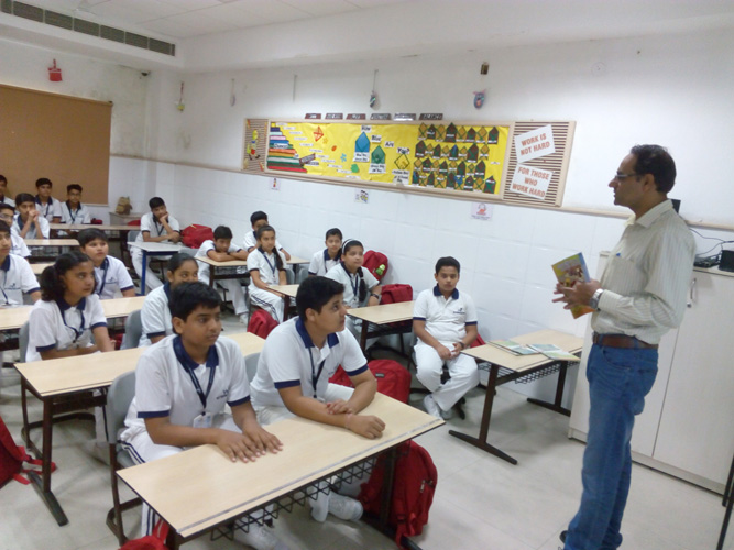 Road Safety Education in a School in Udaipur